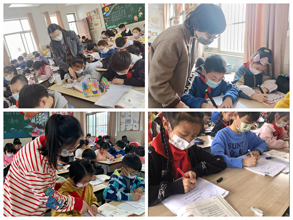 孩子笔下的七彩英文