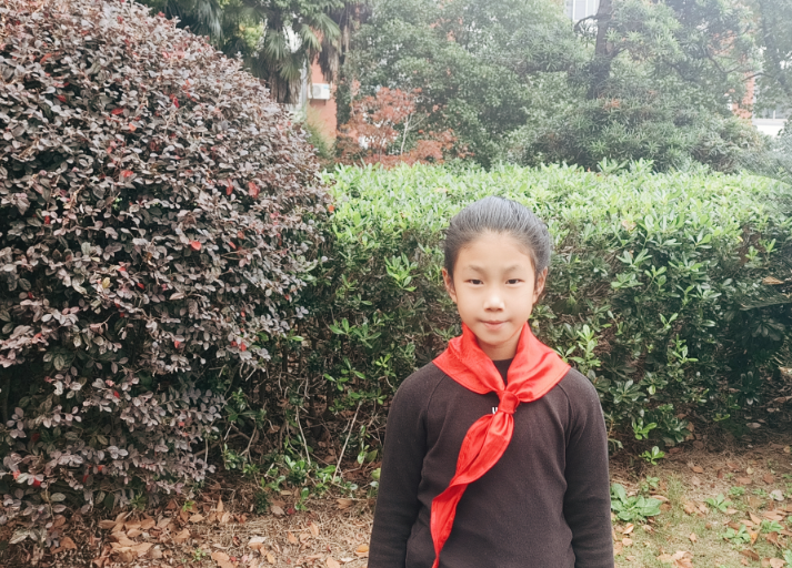 光荣的升旗手——二（24）中队周妺